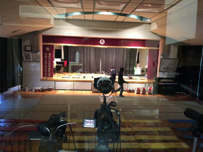 サウンドや照明のチェック