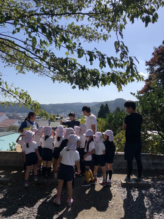 年長合同保育!武智先生と柊二先生がお手伝いに来てくれました