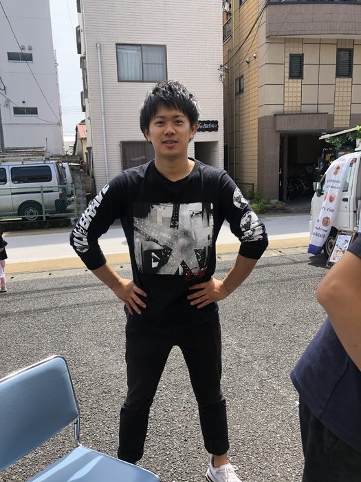 青梅大祭での柊二先生!