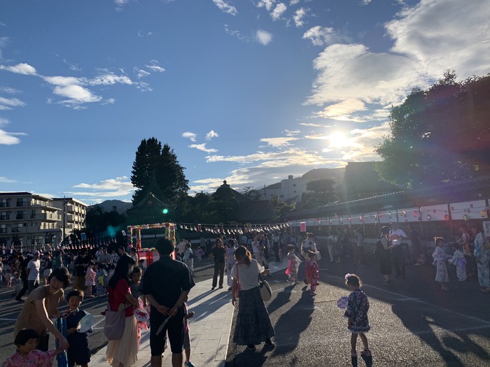 今年は雨が降らなくて良かった!