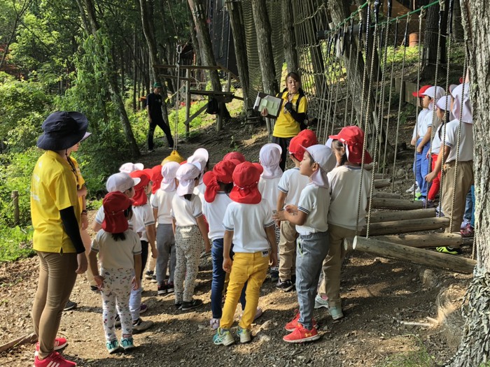 アスレチック!お天気が良くて嬉しかったね