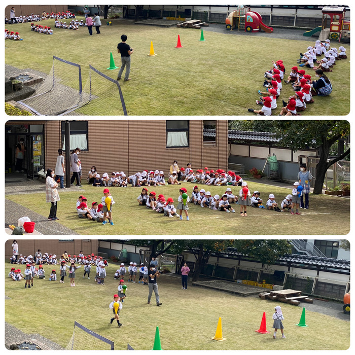 応援も一生懸命 