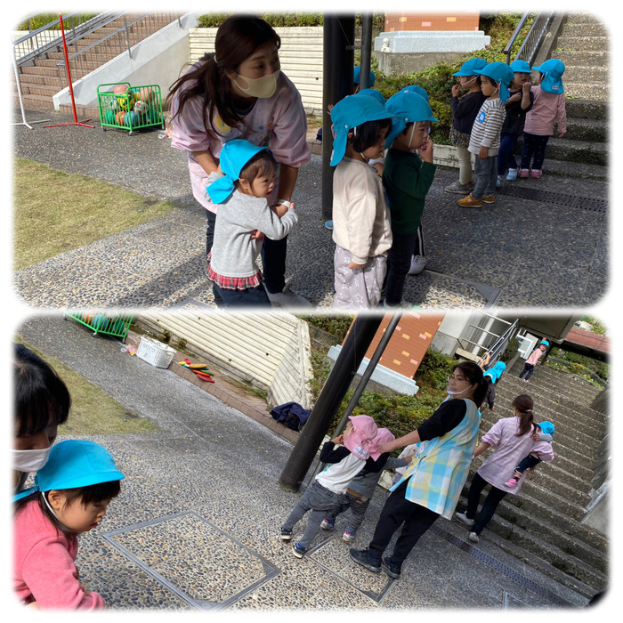 帽子をかぶったり靴を履いたり、自分のことは自分でできるようになってきました。