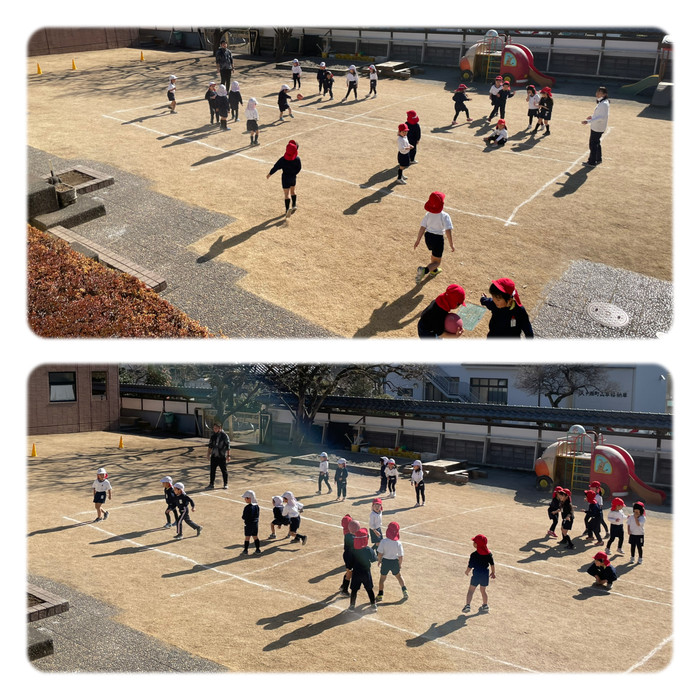 年中ドッチボール  