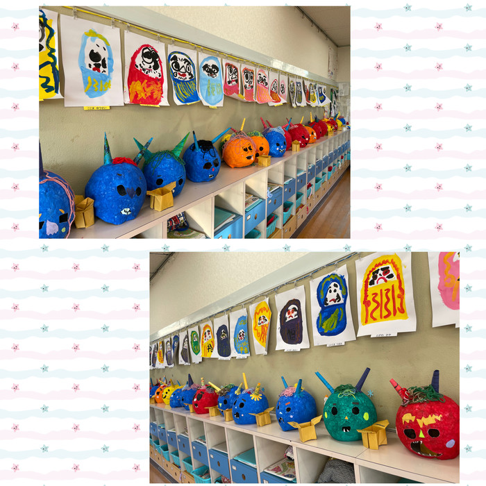 年長のお部屋訪問 根気強く作りました??