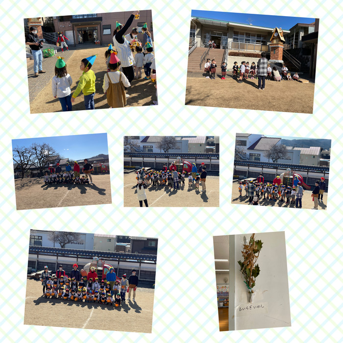 ひいらぎいわしのお話も聞きました！お部屋の入り口に飾ってありますよ