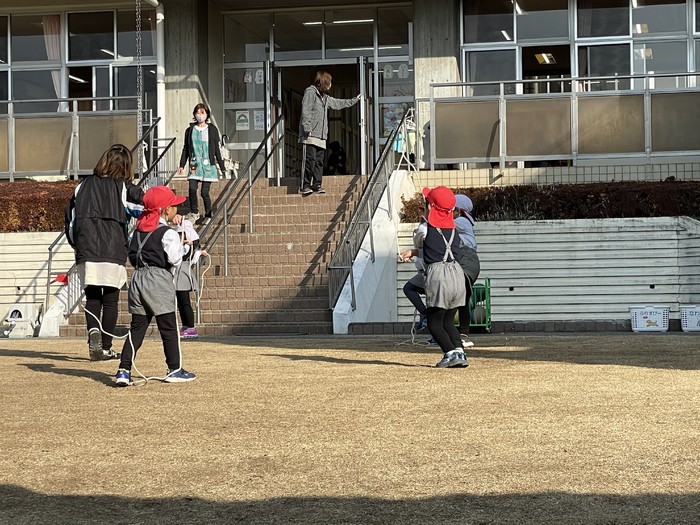 なわとびチャレンジ年長さん