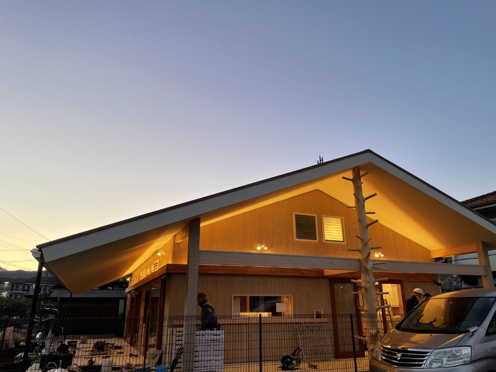 優しい照明に！