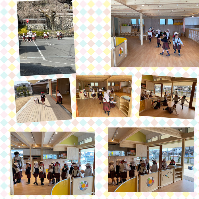 さくらさん、道路の渡り方も上手です。