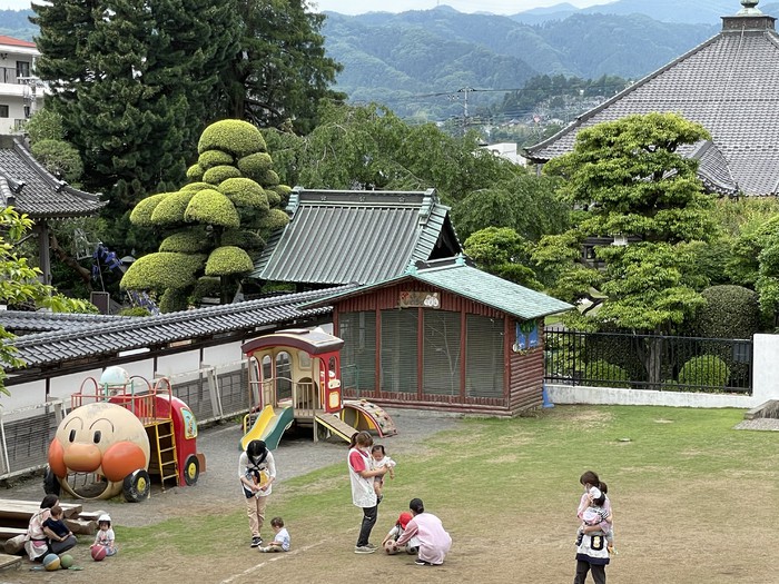 たくさん動くことができる本園園庭！