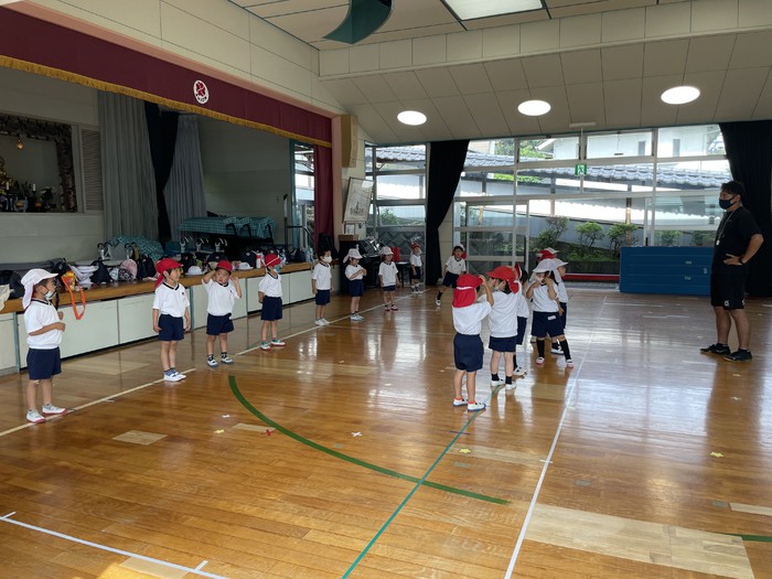 課外スポーツクラブ！たくさんのお友達が入会しました。