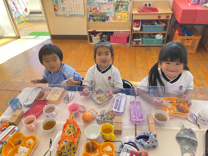 がんばったあとのご飯は美味しいね