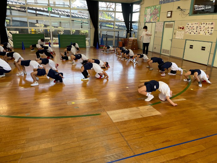 年中さんのキレイなブリッジ