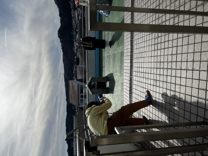 園長先生もパチリ 