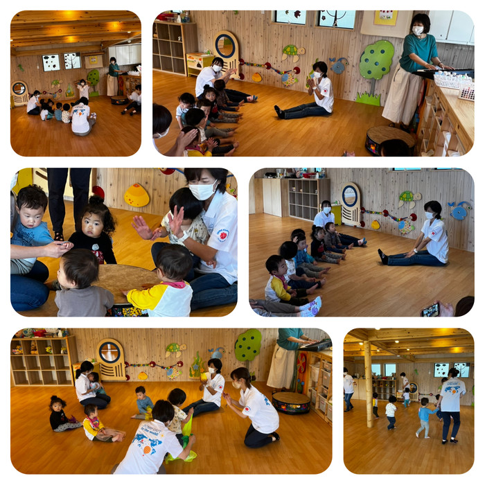 みんなでリトミック！音楽に親しみ音をよく聞いて即時反応できる力を養います♪